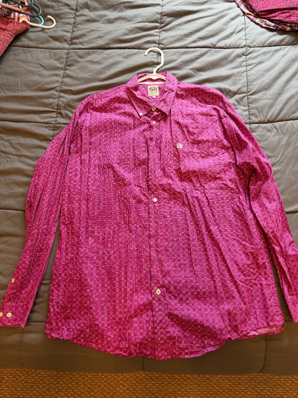 Cinch Men's Long Sleeve Button Down
